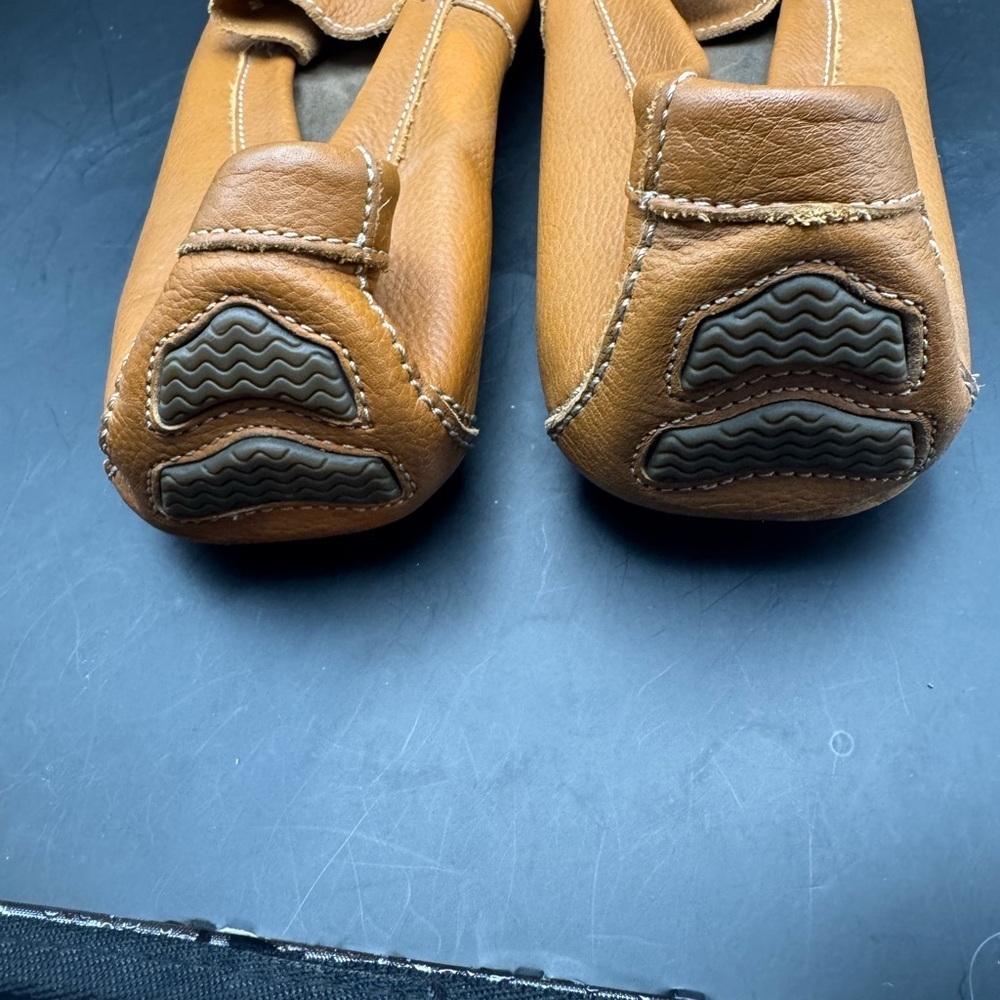 Sperry Wave Driver Venetian Loafer Slip On Tan Leather Mens 11.5 - Picture 3 of 16